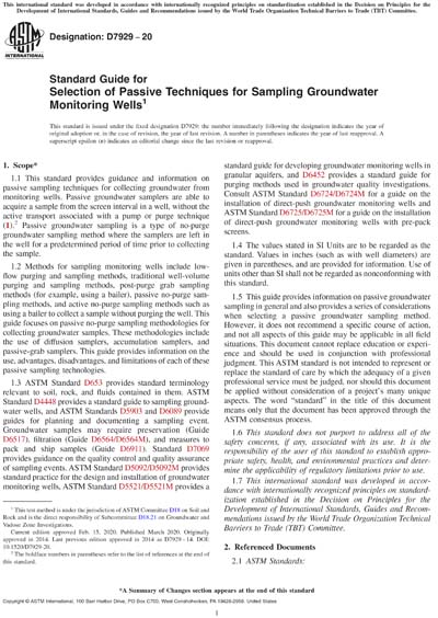 Standards PDF Cover Page
