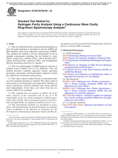 Standards PDF Cover Page
