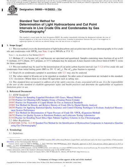 ASTM D8003-15a Red - Standard Test Method for Determination of Light ...