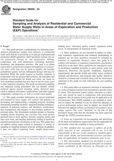 Standards PDF Cover Page