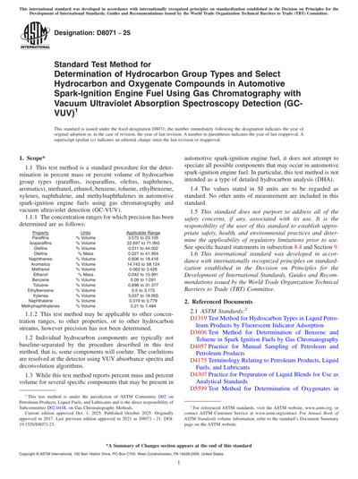 Standards PDF Cover Page