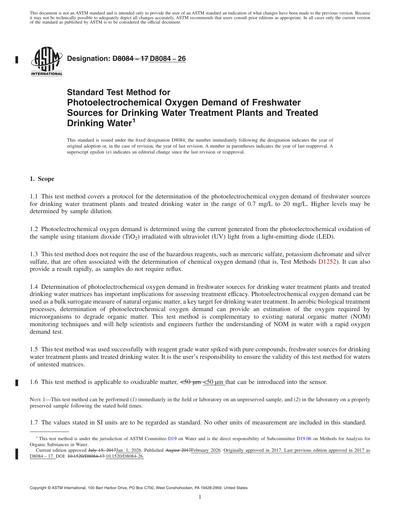 Standards PDF Cover Page