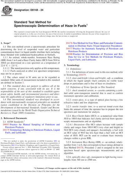 Standards PDF Cover Page