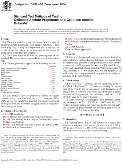 Standards PDF Cover Page