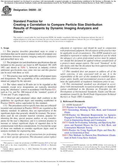 Standards PDF Cover Page
