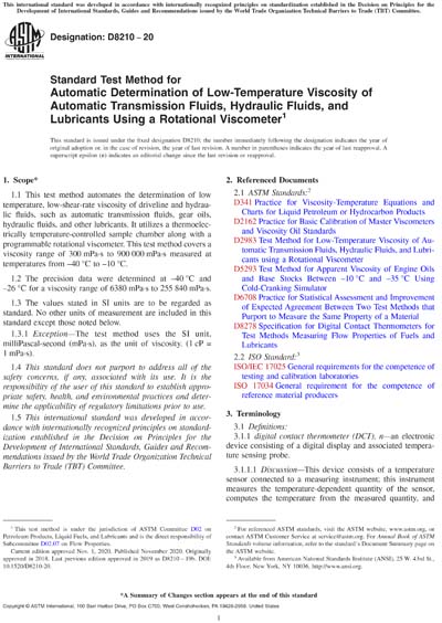Standards PDF Cover Page