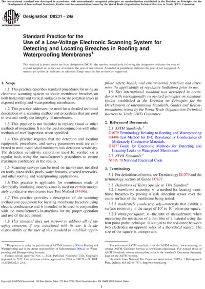 Standards PDF Cover Page