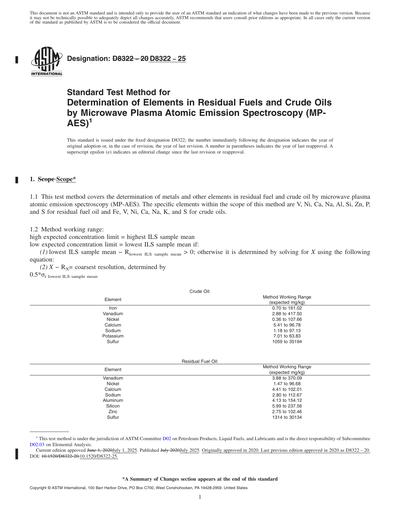 ASTM D8322-25 Red - Standard Test Method for Determination of Elements ...