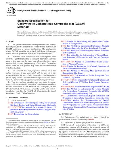 Standards PDF Cover Page
