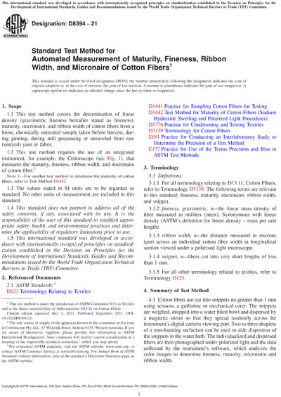 Standards PDF Cover Page
