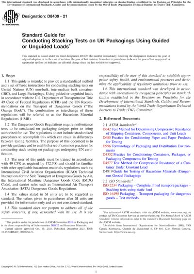 Standards PDF Cover Page