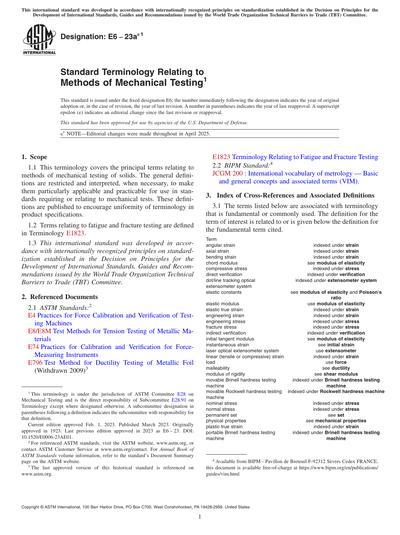 Standards PDF Cover Page