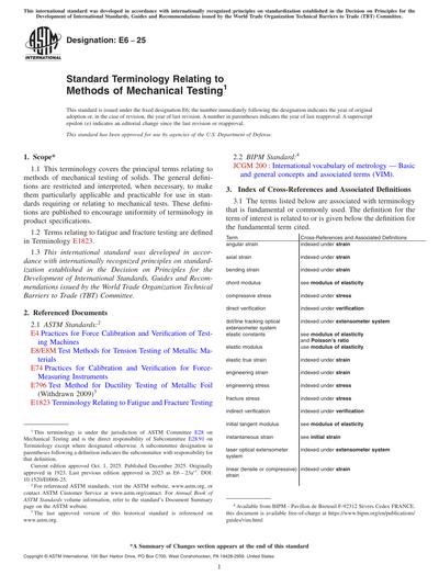 Standards PDF Cover Page