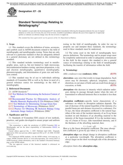 Standards PDF Cover Page