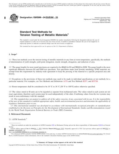 Standards PDF Cover Page