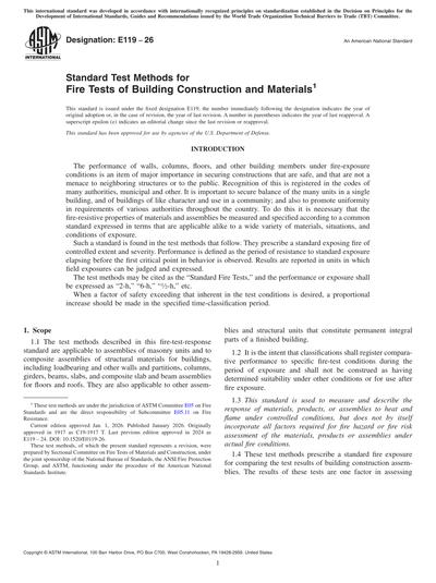 Standards PDF Cover Page
