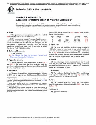 Standards PDF Cover Page