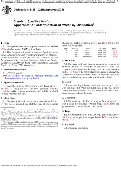 Standards PDF Cover Page