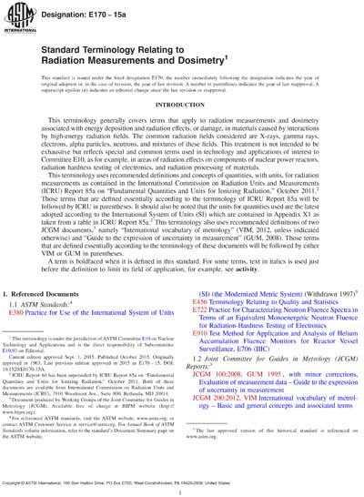 Standards PDF Cover Page