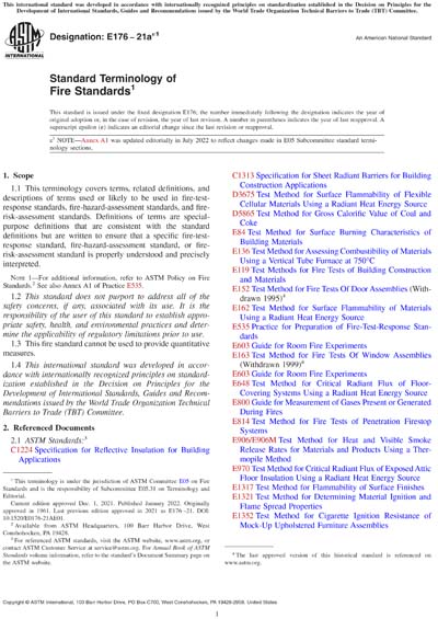 Standards PDF Cover Page
