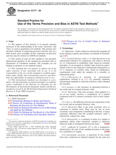 Standards PDF Cover Page