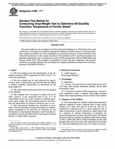 Standards PDF Cover Page