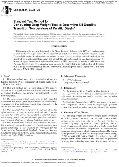 Standards PDF Cover Page