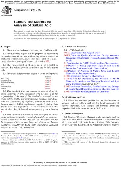 Standards PDF Cover Page