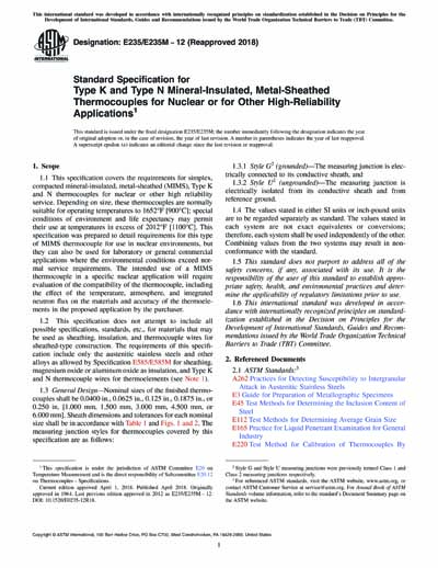 Standards PDF Cover Page
