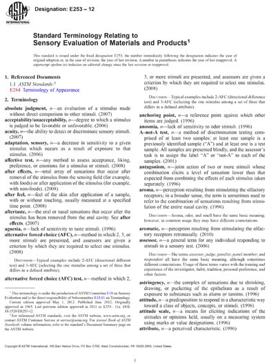 Standards PDF Cover Page