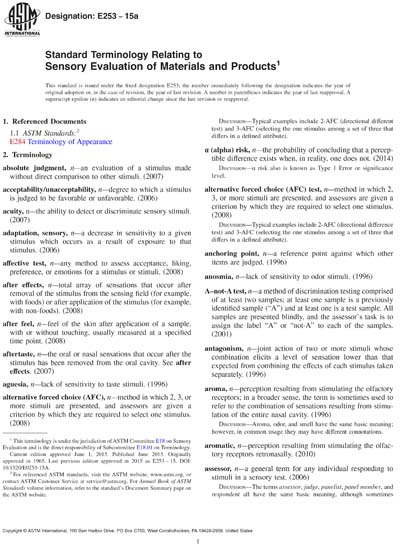 Standards PDF Cover Page