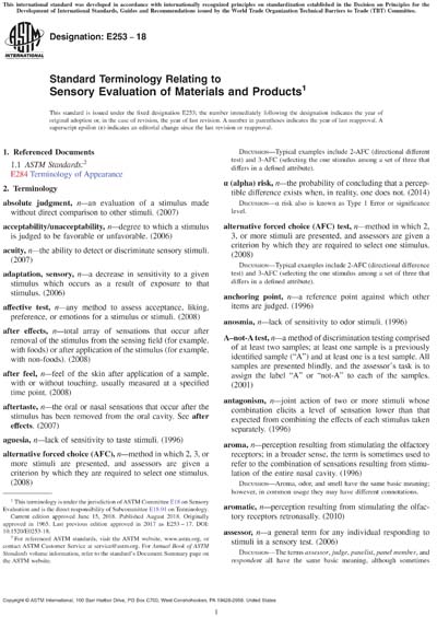 Standards PDF Cover Page