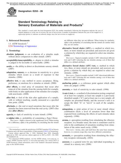 Standards PDF Cover Page