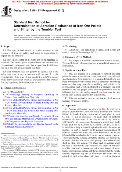 Standards PDF Cover Page