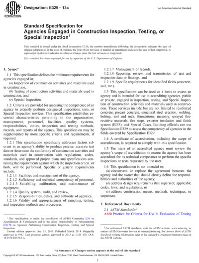 Standards PDF Cover Page