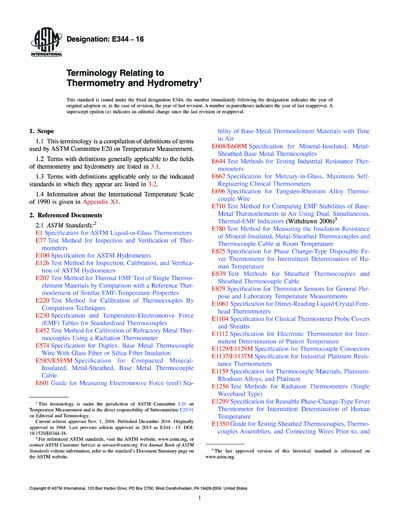 Standards PDF Cover Page