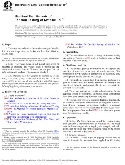 Standards PDF Cover Page