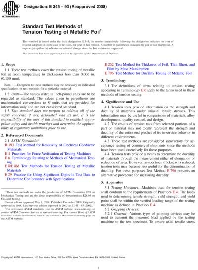 Standards PDF Cover Page
