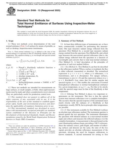 Standards PDF Cover Page