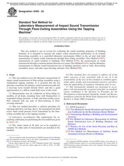 Standards PDF Cover Page