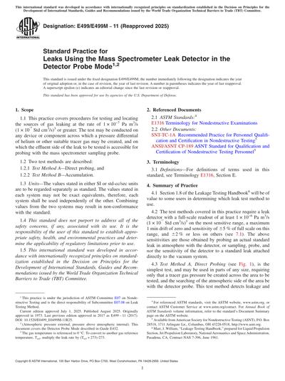 Standards PDF Cover Page