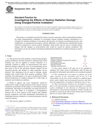 Standards PDF Cover Page