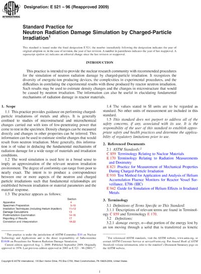 Standards PDF Cover Page