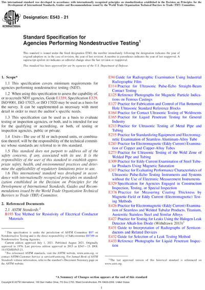 Standards PDF Cover Page