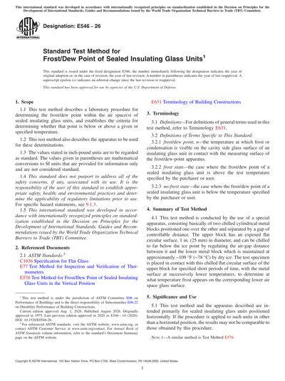 Standards PDF Cover Page