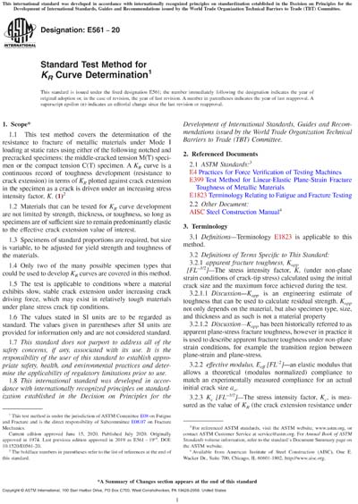 Standards PDF Cover Page