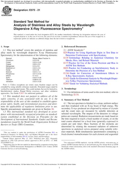 Standards PDF Cover Page
