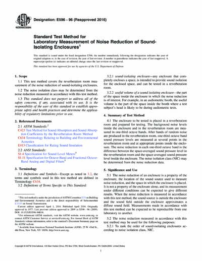Standards PDF Cover Page