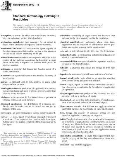 Standards PDF Cover Page