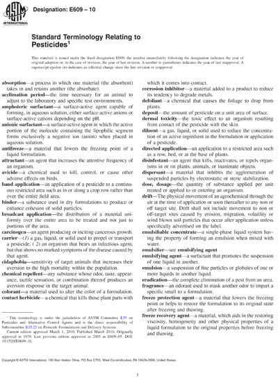 Standards PDF Cover Page